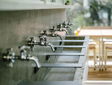 愛媛の学校1970 みかんジュース蛇口